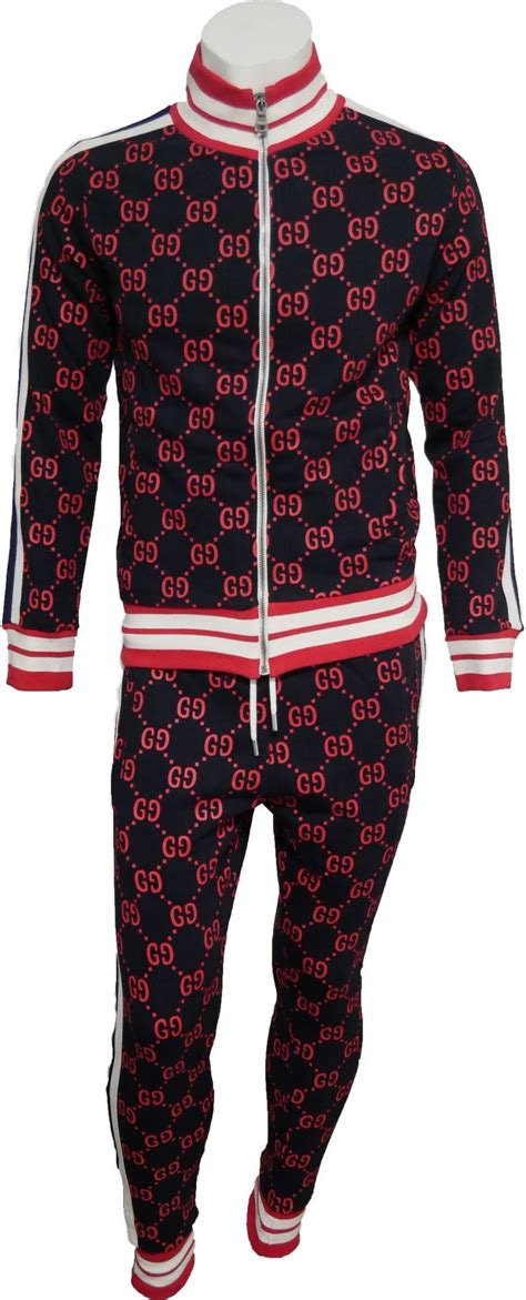 gucci trainingsanzug herren|gucci jogginganzug.